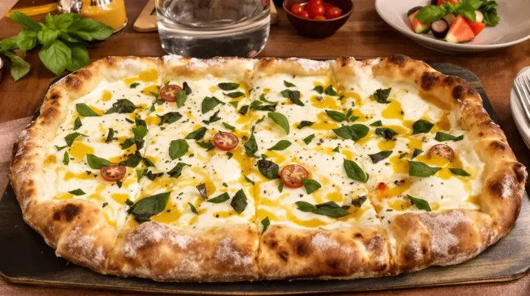 Fini la sauce tomate sur la pizza : cette version blanche séduit toute la table