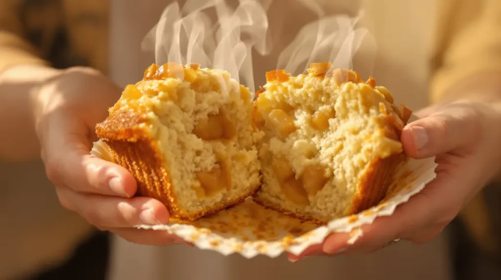 Fini le beurre dans mes gâteaux : je le remplace par un ingrédient du placard pour des muffins avoine et pomme ultra moelleux