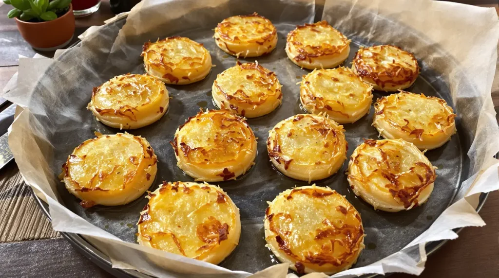 « Je les prépare en 10 minutes pour toute la famille » : mes galettes de pommes de terre crousti-dorées au four, nettement plus légères que des frites