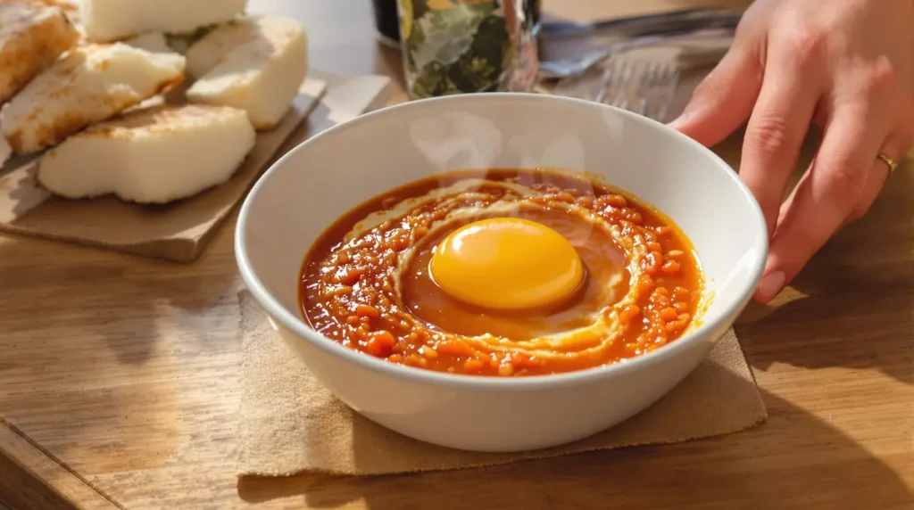 Le plat que je fais quand je n'ai envie de rien préparer : œufs cocotte à la tomate et au fromage en 12 minutes
