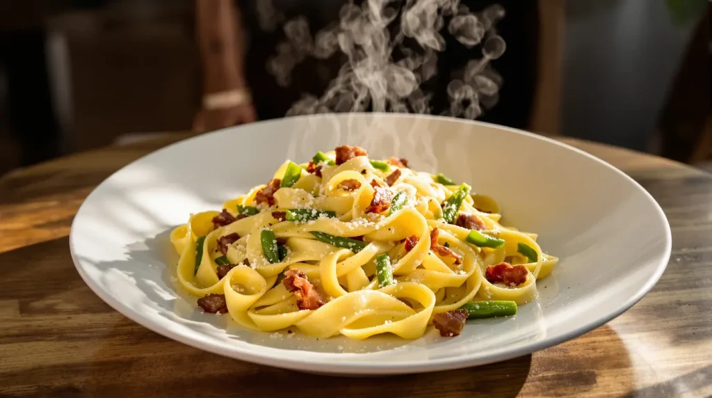 « Mes convives n'ont rien vu venir » : ce légume de mars se transforme en carbonara crémeuse et personne ne remarque la différence