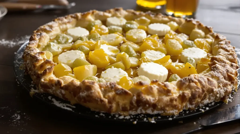 Sans œufs mais ultra fondante : cette tarte aux poireaux, chèvre et miel est juste parfaite